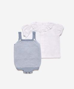 Peto Punto Rayado Camisa Plumeti