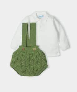 Jersey y Culotte Tirantes Punto  Trenzas "Tacto" Otoño-Invierno 2023-24 de Mac Ilusión
