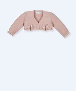 Chaqueta niña plieguess Lazitos Cala Salada de Mac Ilusión  Nueva colección PV 2024