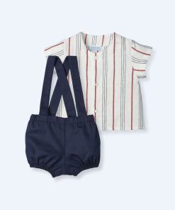 Camisa M/C  Raya Lino ECO y Bombachito Tirantes  Cala Navagio de Mac Ilusión  Nueva colección