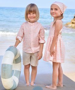 Conjunto Camisa  niño cuadros de Juliana