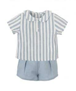 Conjunto niño m/c Dalia de Babidu  Nueva colección PV 2024