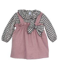 Conjunto vestido  niña Segre de Calamaro Baby