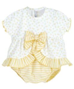 Conjunto pololo bebé niña Frisa Calamaro