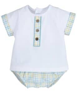 Conjunto pololo bebé niño Kara Calamaro  Nueva colección PV 2025 de Calamaro