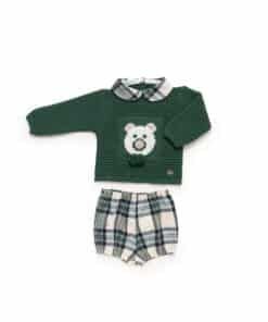 CONJUNTO PANTALON CUADROS OSO