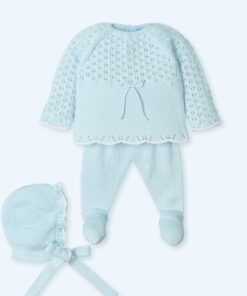 Conjunto bebé 3p capota menguado pasacintas Serenity PV
